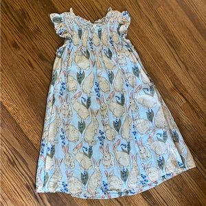 Pink chicken Easter dress